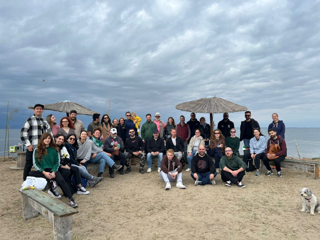 Group photo of TP Team after Tree Planting in Angelochori