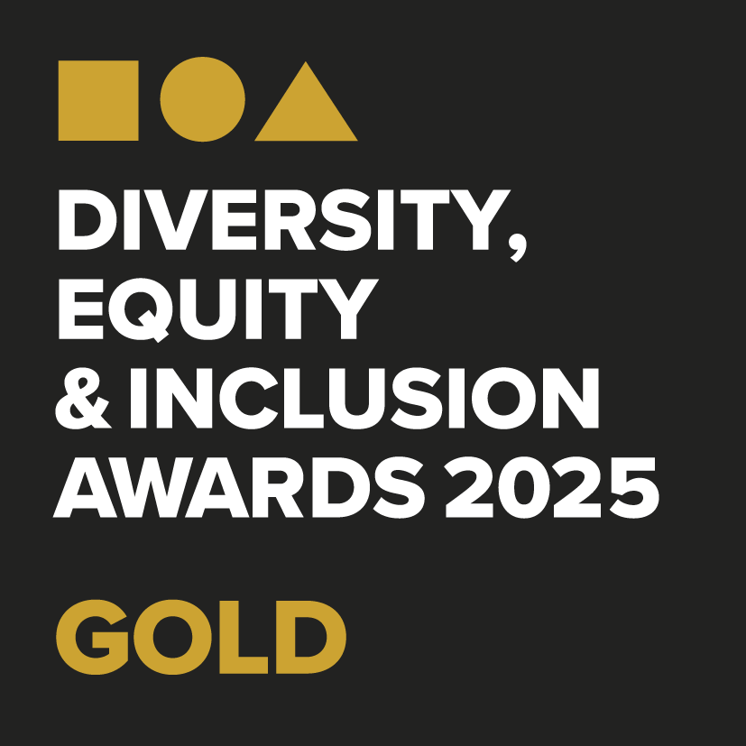 Diversity Equity & Inclusion Stickers_25_Gold