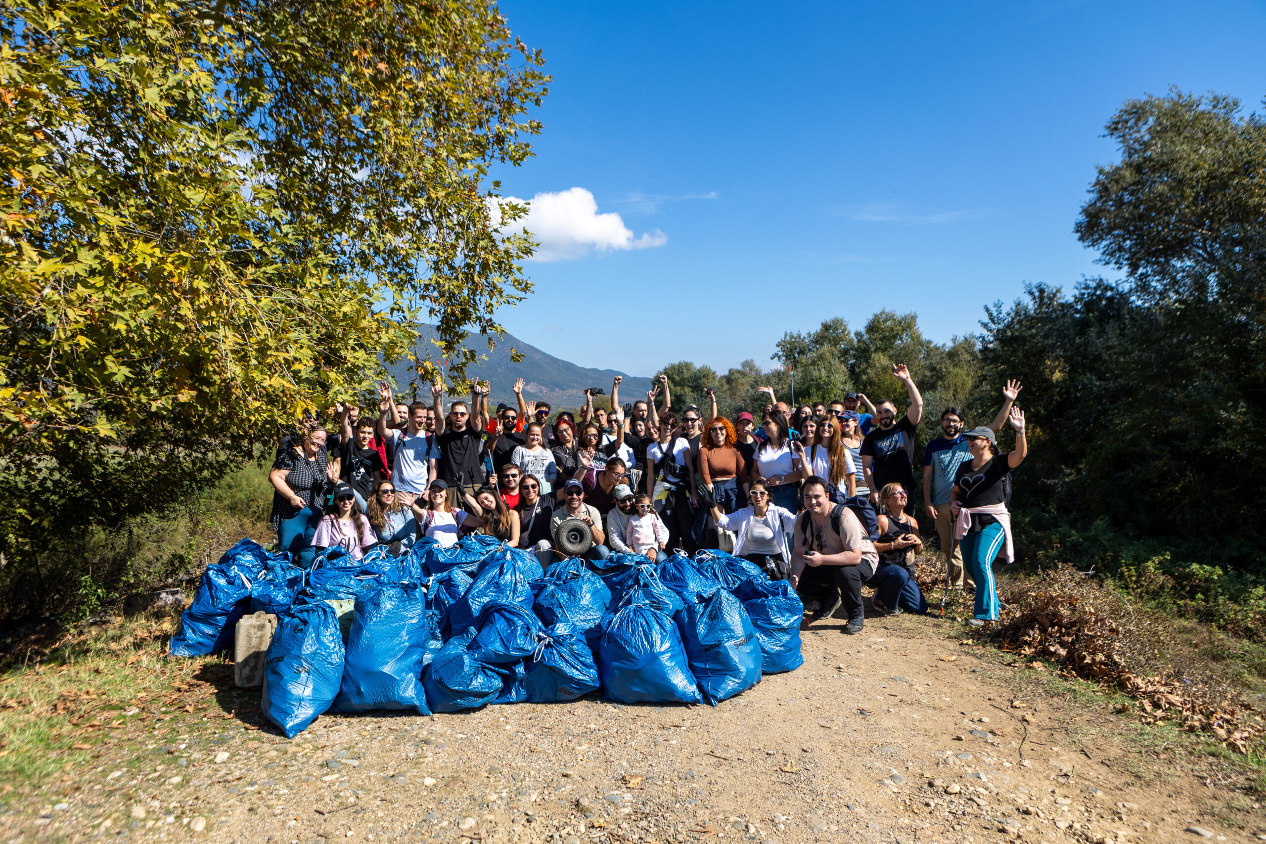 Our Clean Up in Lake Kerkini came to an end