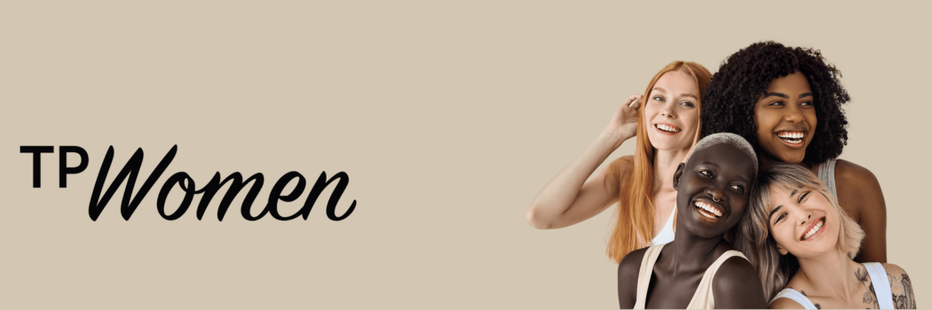 TP Women and women laughing