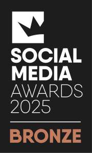 social media awards 2025 bronze logo