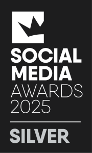 Social media Awards 2025 silver logo
