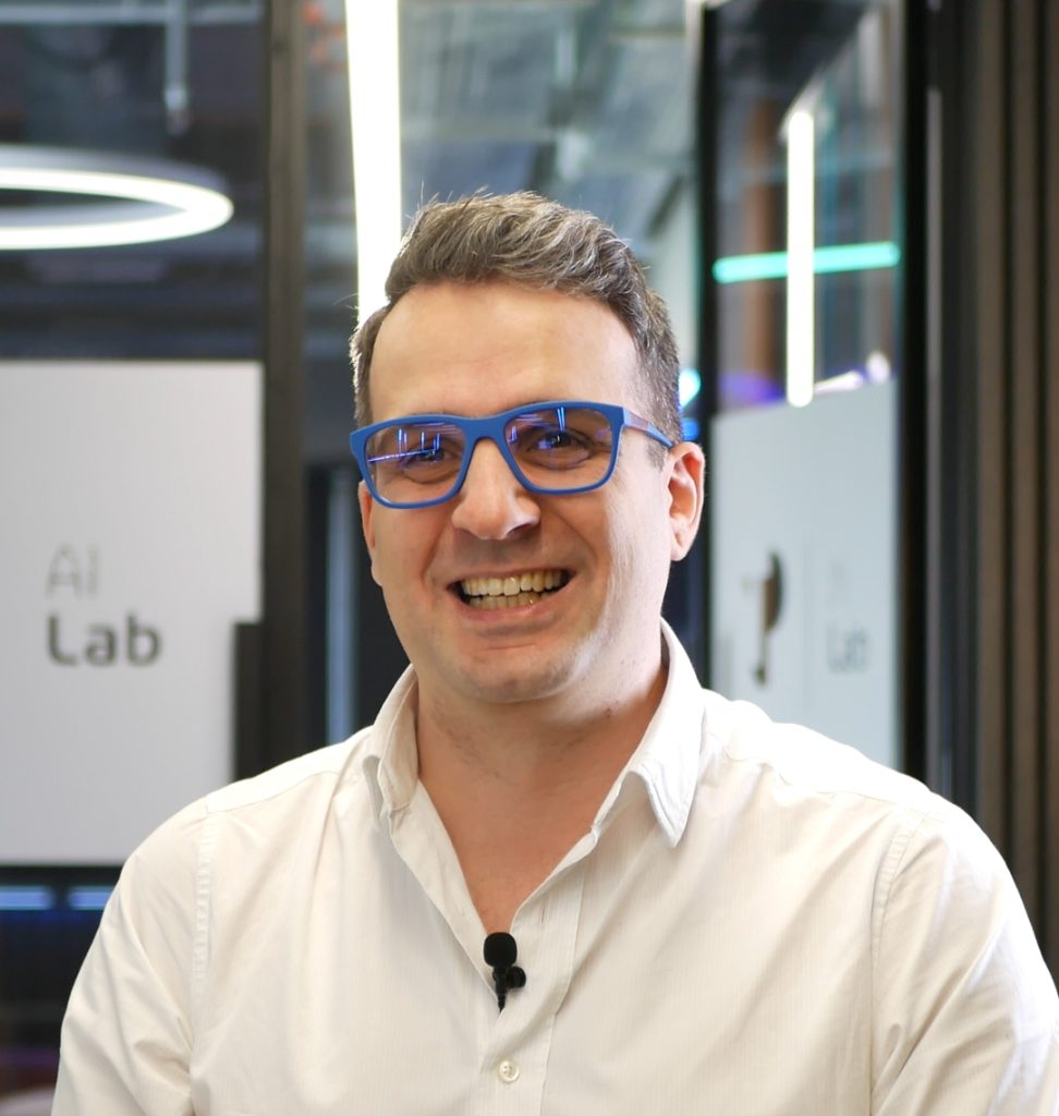 Man Smiling at the camera