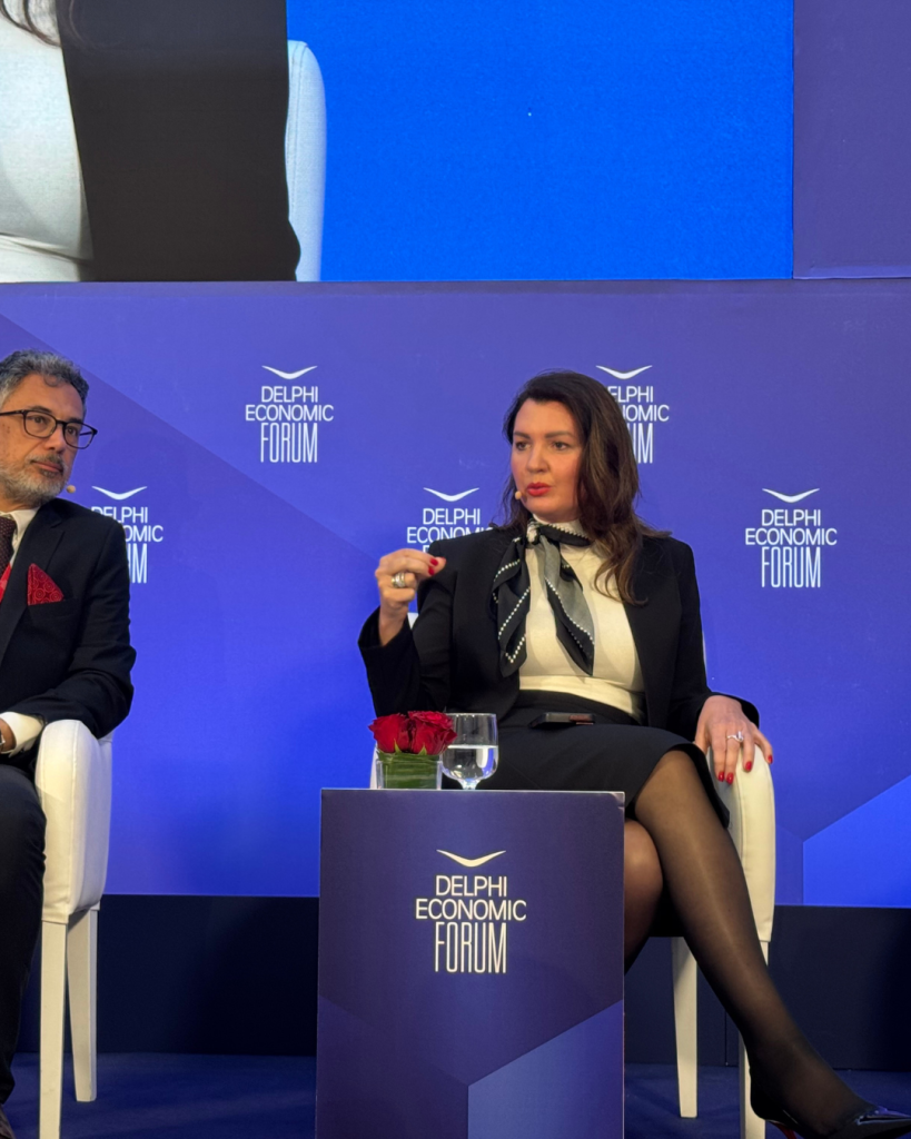The CEO of TP Greece shares insights at the Delphi Economic Forum 2026.